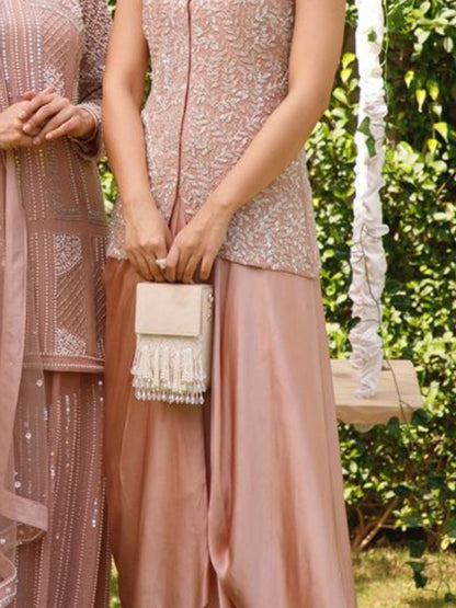 SEHER BOX BAG- Ivory