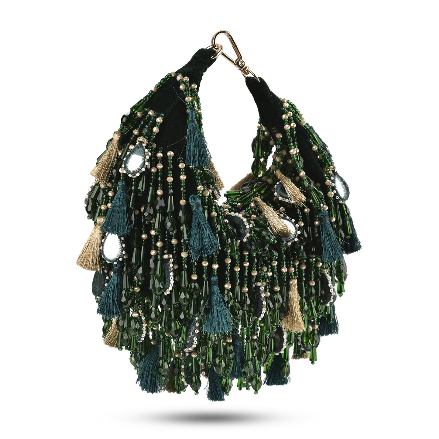 Sienna Boat Bag-Green