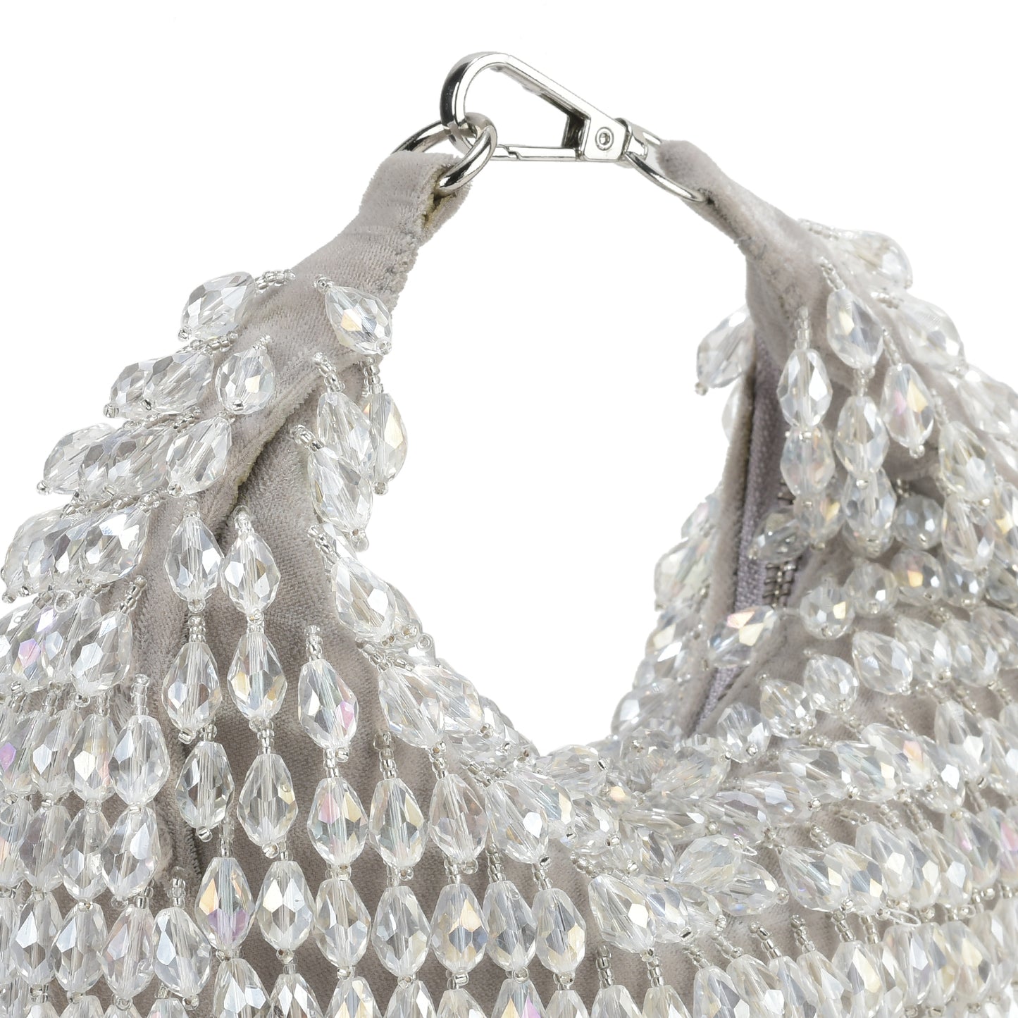Silver Crystal Nano Bag