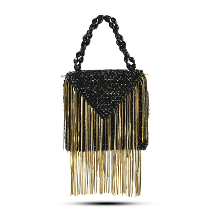 METAL MINI BAG-Black