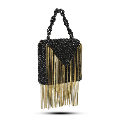 METAL MINI BAG-Black