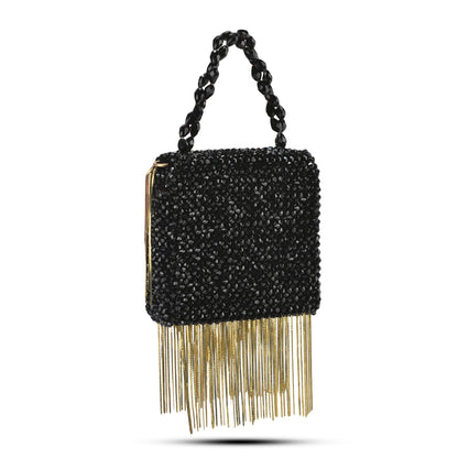 METAL MINI BAG-Black
