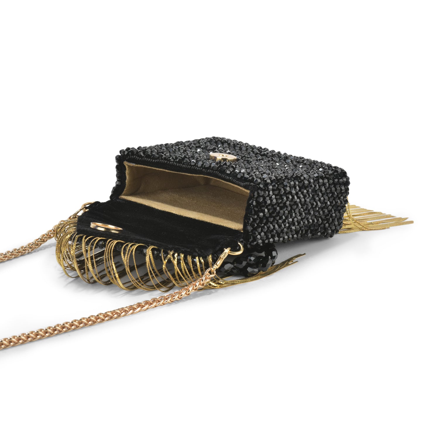 METAL MINI BAG-Black