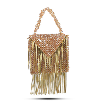 METAL MINI BAG-Golden