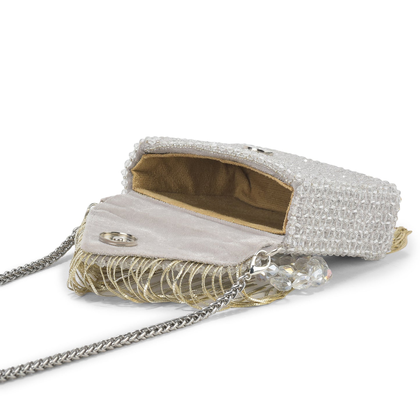 METAL MINI BAG-Silver