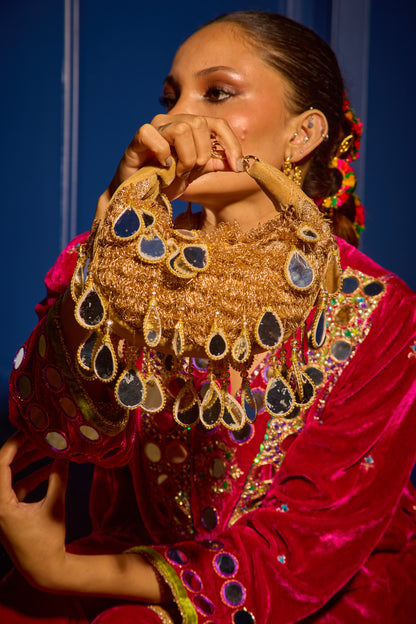 Seher Boat Bag -Golden