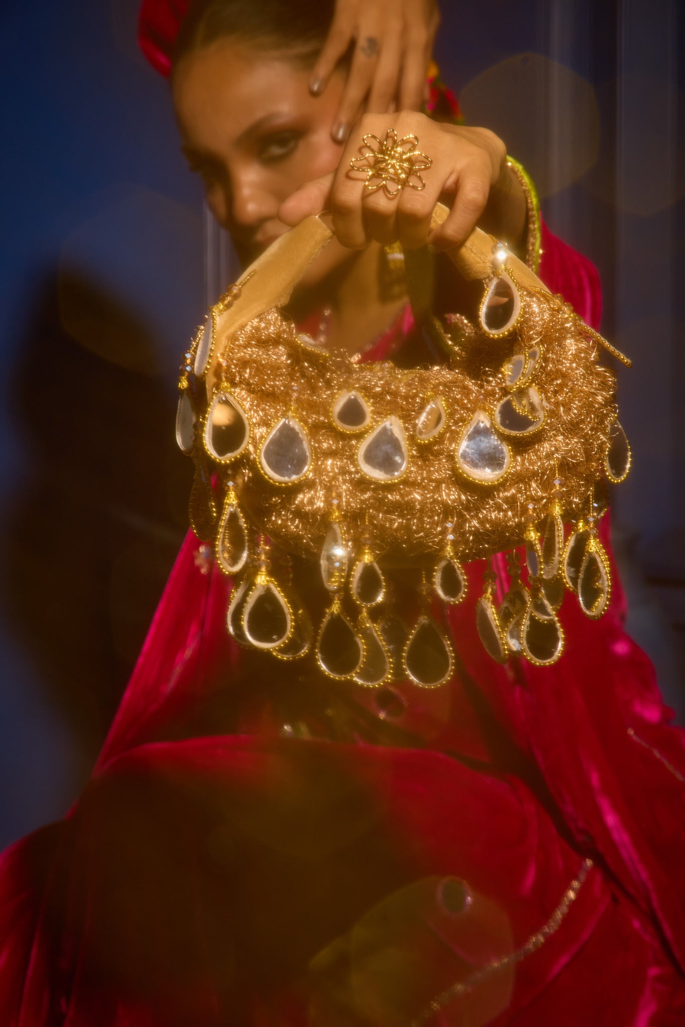 Seher Boat Bag -Golden