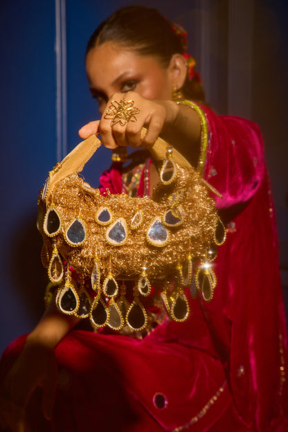 Seher Boat Bag -Golden