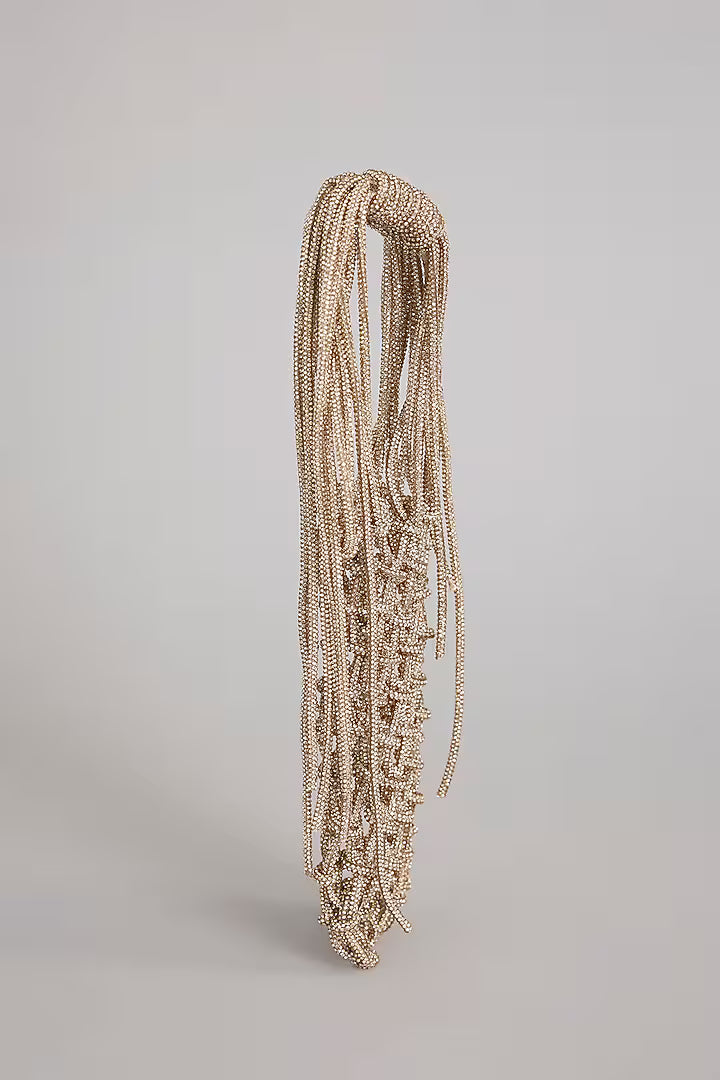 Phone Bag- Gold Rhinestone