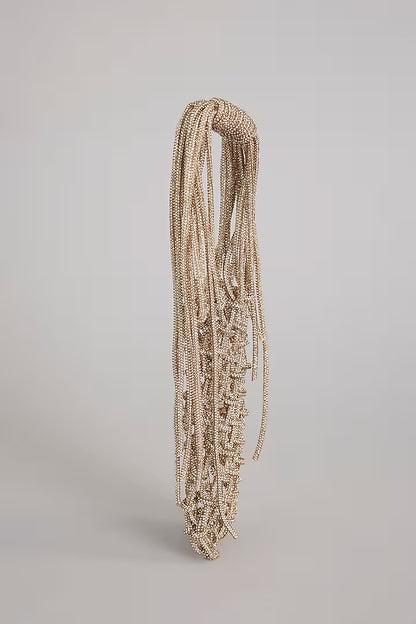 Phone Bag- Gold Rhinestone