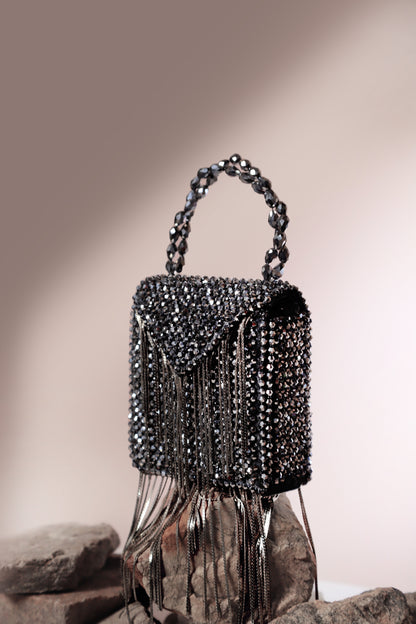 Dark Grey Min Bag