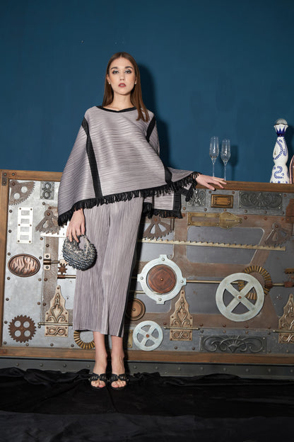 Nano Stone Boat Bag - Dark Grey