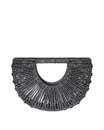 Daisy Jewel Bag – Black Ash