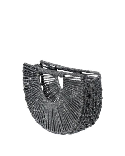 Daisy Jewel Bag – Black Ash