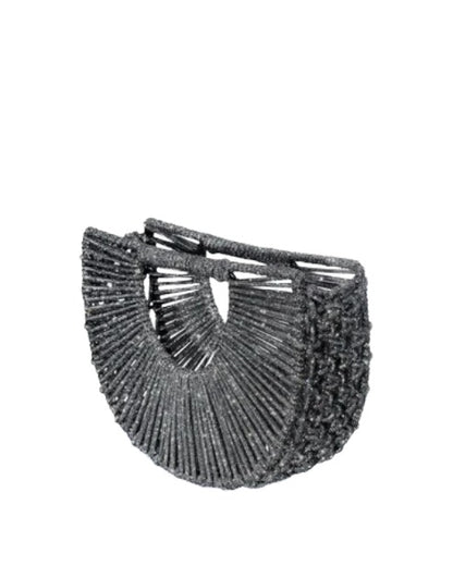 Daisy Jewel Bag – Black Ash