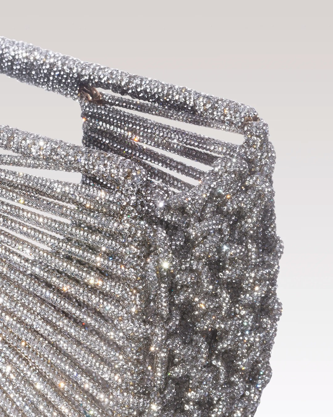 Daphne Jewel Bag – Silver