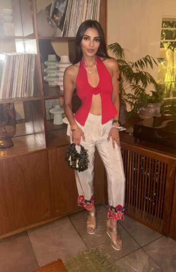 Payal Shah in Our Sienna Boat Bag-Green