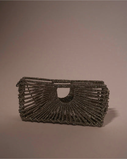 THE HAMPTONS BAG-SILVER