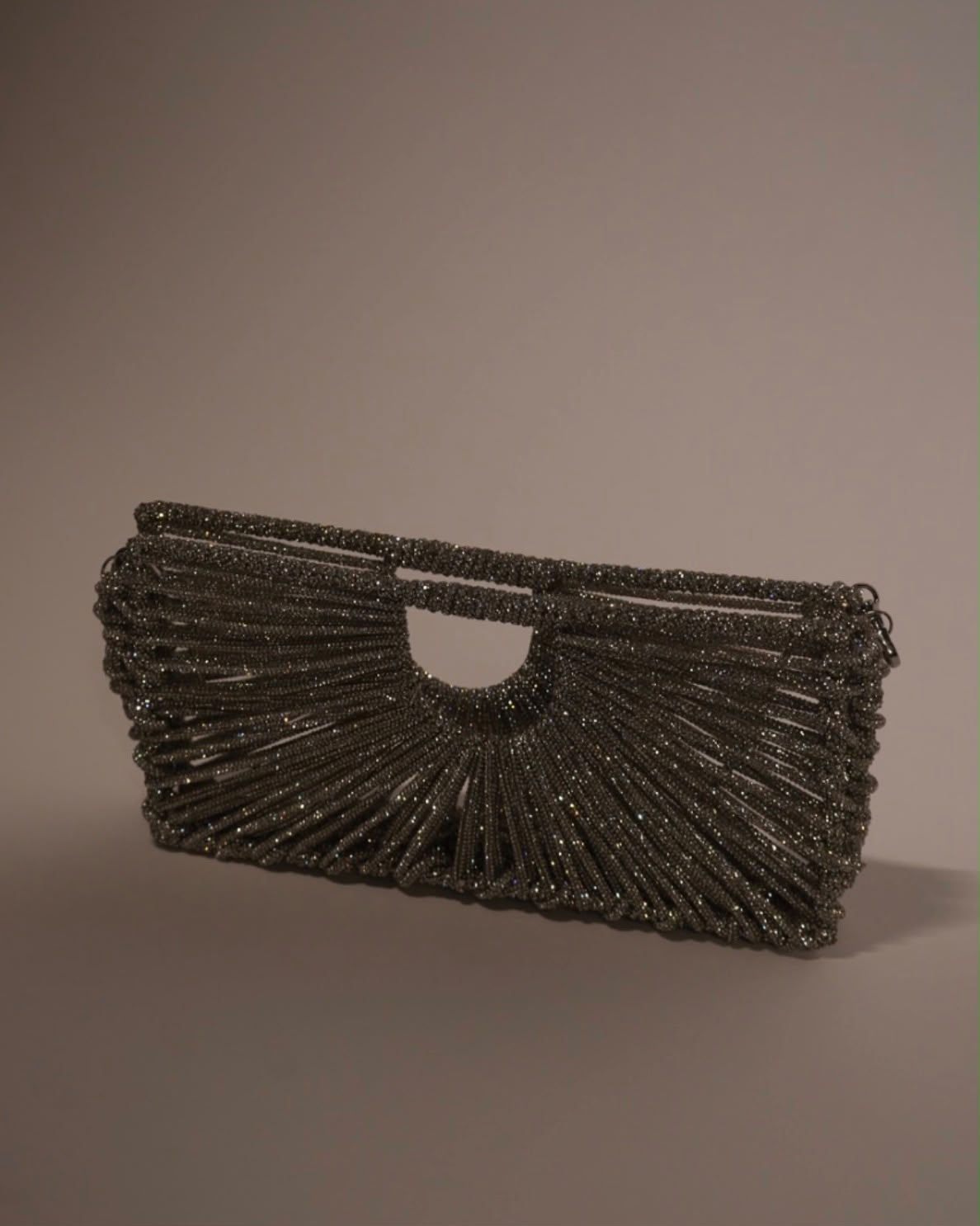 THE HAMPTONS BAG-SILVER