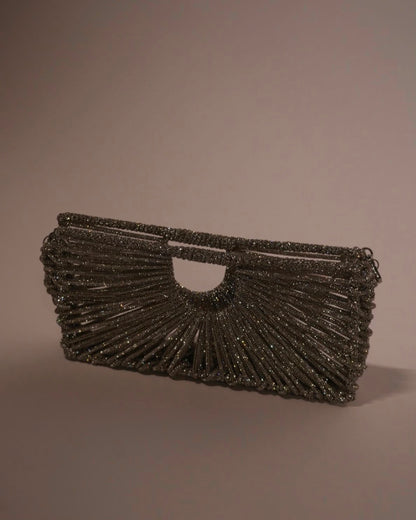 THE HAMPTONS BAG-SILVER