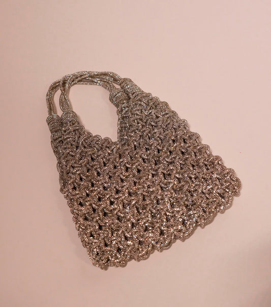 CELESTIA BAG- STARDUST SILVER