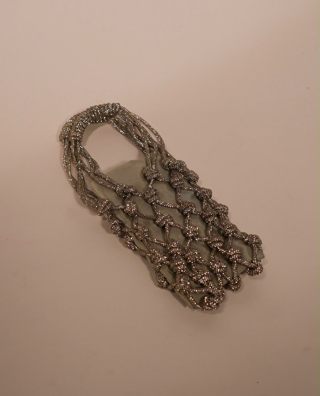 MONROE PHONE BAG-SILVER